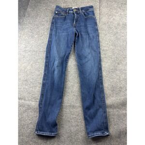 Sezane Denim Medium Wash High Rise Skinny Jeans Size 27 Fall Basic Essential